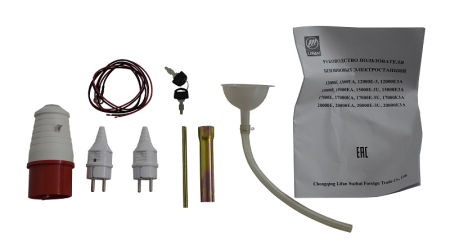 Бензиновый генератор Lifan 12000E3A фото