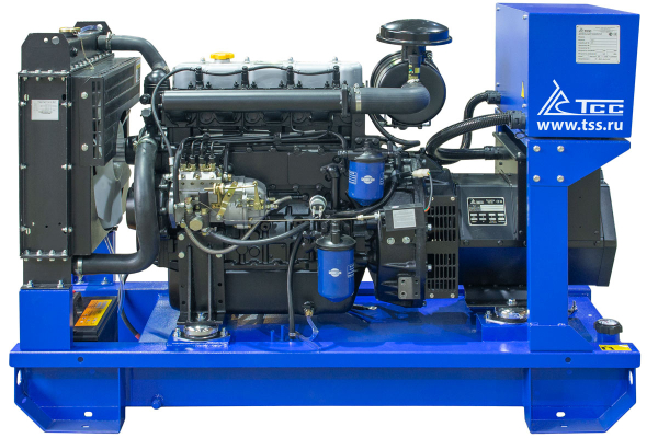 Дизельный генератор ТСС ЭД-25-Т400-2РПМ5 025936 на колесах фото