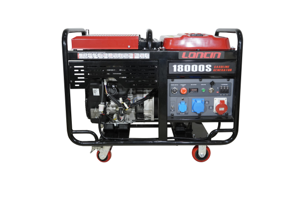 Бензиновый генератор Loncin LC18000S, 3-х фазный фото