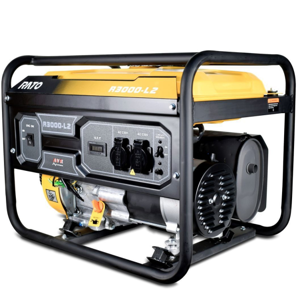 Бензиновый генератор RATO R3000-L2W + колесный комплект на колесах фото