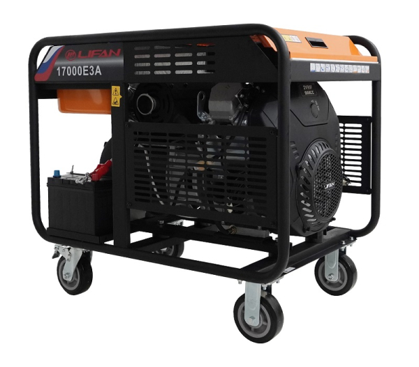 Бензиновый генератор Lifan 17000E3A промышленный фото