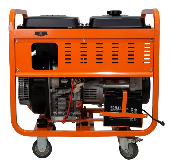 Дизельный генератор Lifan DG8000EA 00157314 на колесах фото