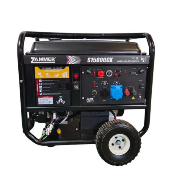 Бензиновый генератор Zammer S15000CX для газового котла фото