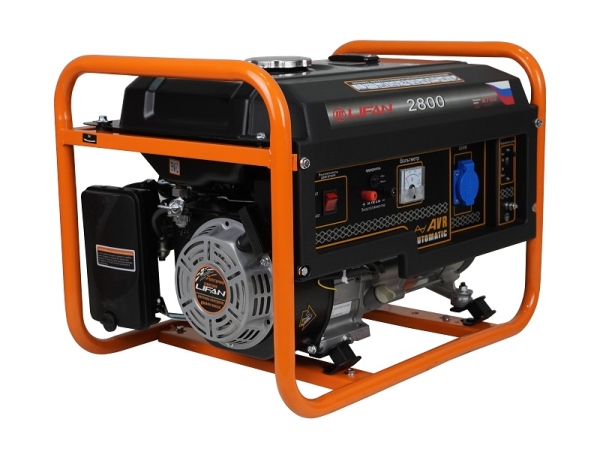 Бензиновый генератор Lifan 2.5 GF-3 (LF2800) 2-х тактный фото