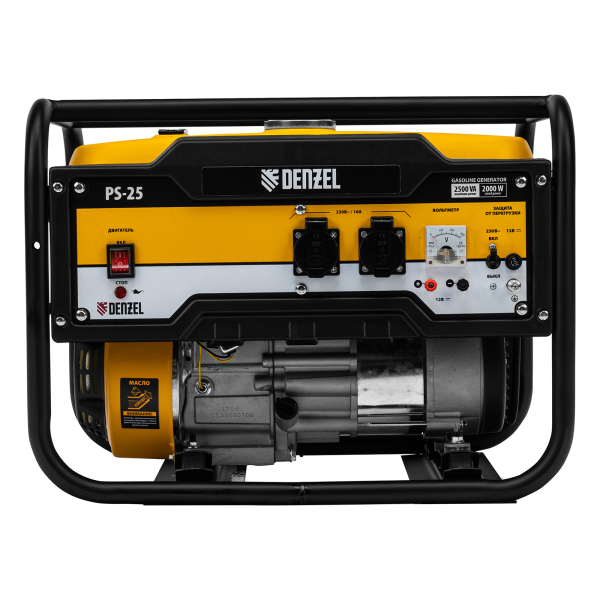 Бензиновый генератор DENZEL PS 25 для газового котла фото