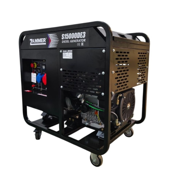 Дизельный генератор Zammer S15000DE3 S15000DE3 промышленный фото
