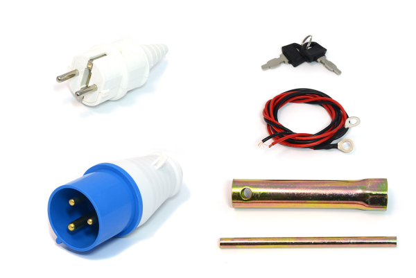 Бензиновый генератор ТСС SGG 7000EA в кожухе МК-1.1 2-х тактный фото