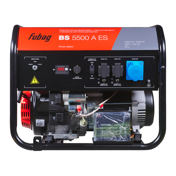 Бензиновый генератор Fubag BS 5500 A ES фото