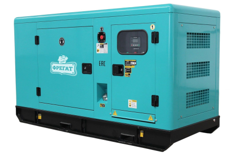 Дизельный генератор Fregat АД-100 в шумозащитном кожухе с АВР фото