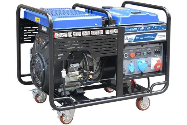 Бензиновый генератор ТСС SGG 16000EH3LA для газового котла фото