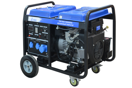 Бензиновый генератор ТСС SGG 10000EHA в кожухе МК-2.1 фото