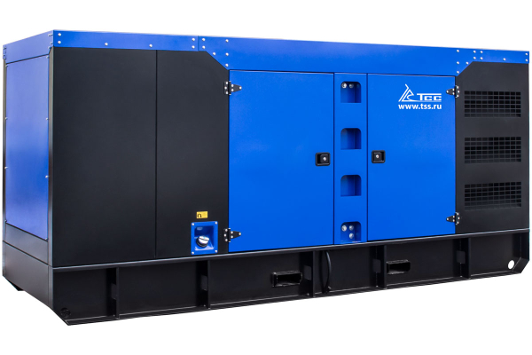 Дизельный генератор ТСС ЭД-250-Т400-2РКМ5 ПРОФ 026063 на колесах фото
