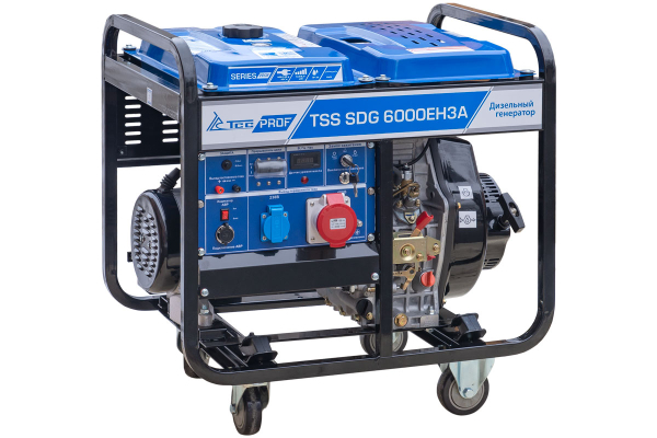 Дизельный генератор ТСС SDG 6000EH3A 077016 фото