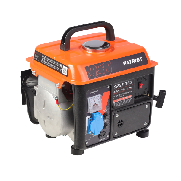 Бензиновый генератор PATRIOT SRGE 950 для газового котла фото