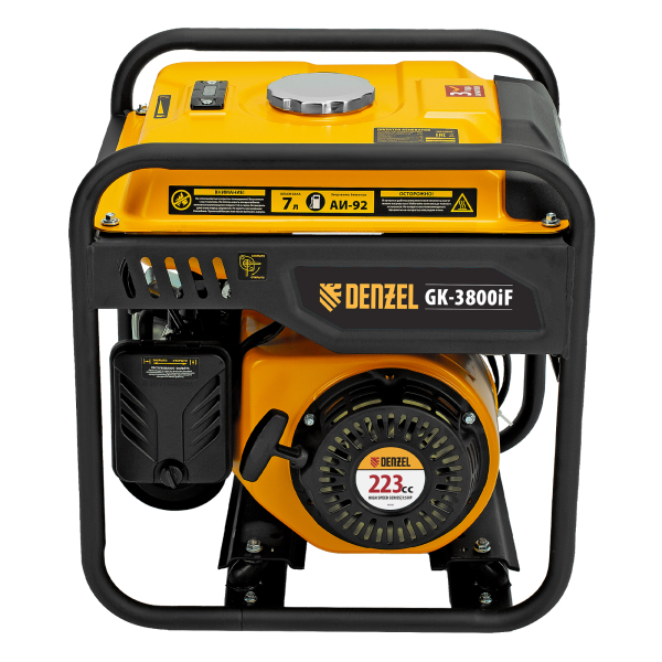 Бензиновый инверторный генератор DENZEL GK-3800iF фото