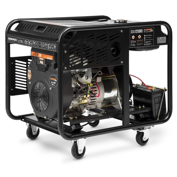 Бензиновый генератор DAEWOO GDA 12500E для газового котла фото