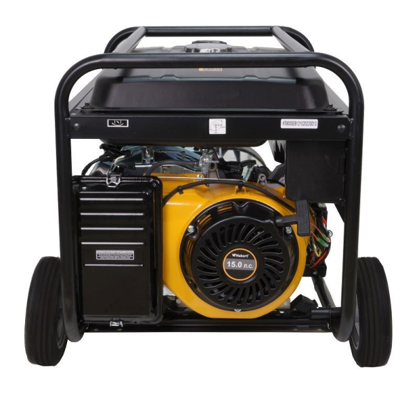 Бензиновый генератор Habert HT8000EB на колесах фото