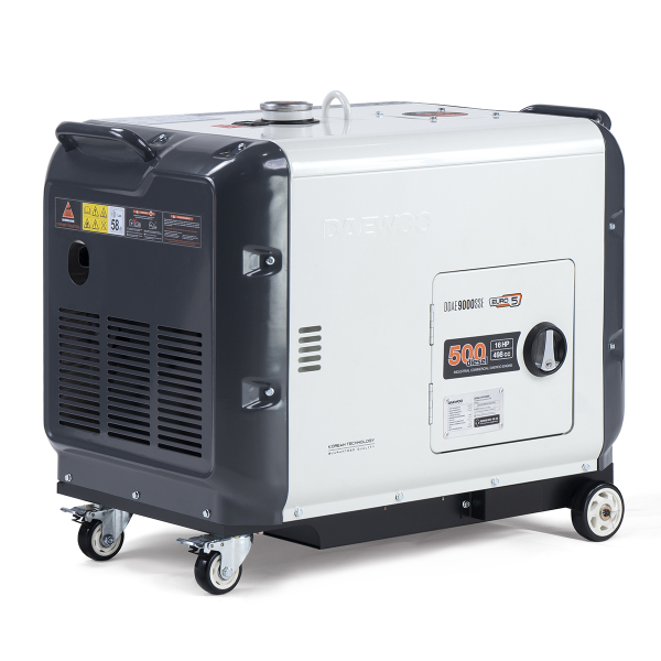 Дизельный генератор DAEWOO DDAE 9000SSE DDAE 9000SSE на колесах фото