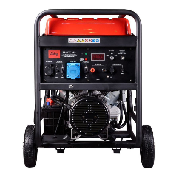 Бензиновый генератор Fubag BS 11000 A ES для газового котла фото