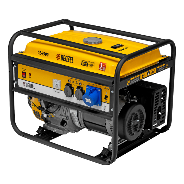 Бензиновый генератор DENZEL GE 7900 для газового котла фото