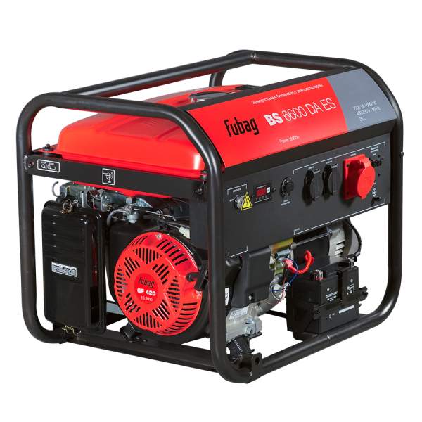 Бензиновый генератор Fubag BS 6600 DA ES 641693 для газового котла фото